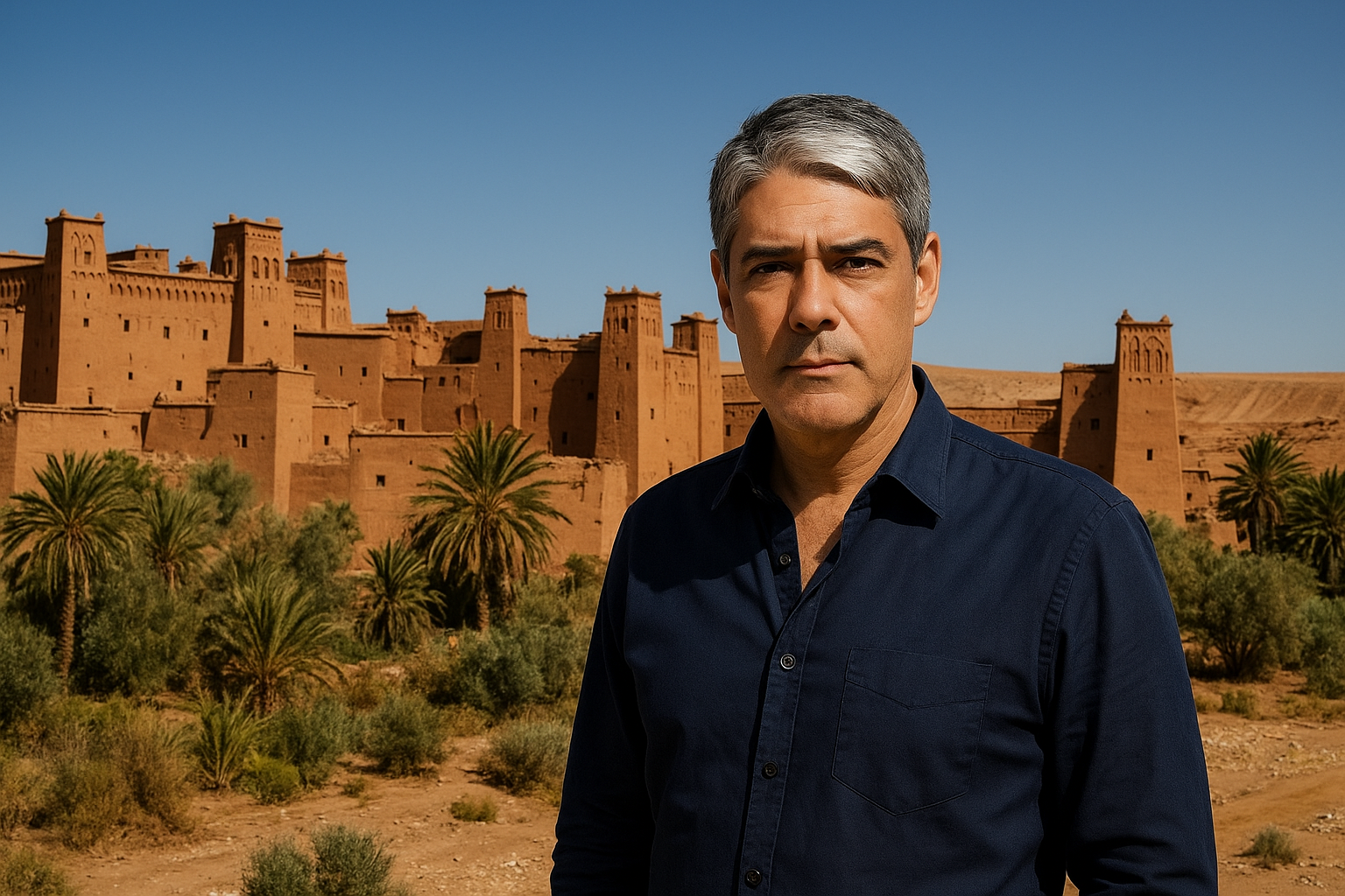 William Bonner viaja por Marrocos, Espanha e Portugal em série que explora laços históricos antes da Copa de 2030