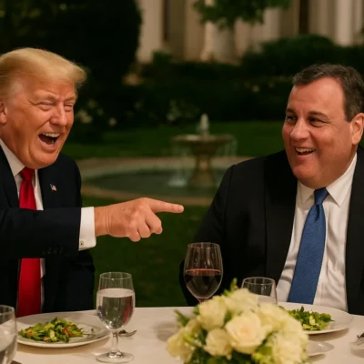 Em jantar no Jardim das Rosas, Trump zomba de amigo “obeso” e ironiza remédio para emagrecer