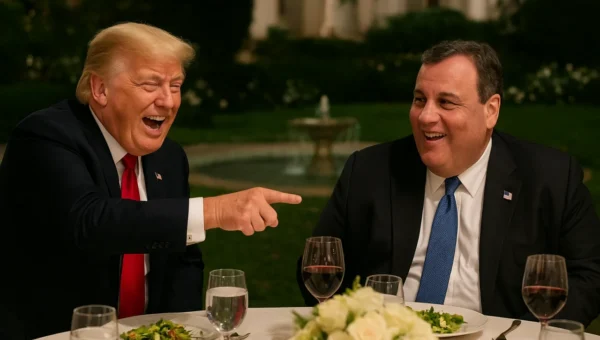 Em jantar no Jardim das Rosas, Trump zomba de amigo “obeso” e ironiza remédio para emagrecer