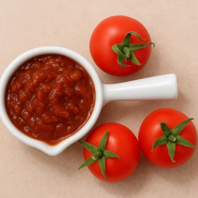 Molho de tomate caseiro rico em carotenoides reduz gordura no fígado, aponta ensaio