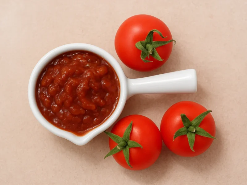 Molho de tomate caseiro rico em carotenoides reduz gordura no fígado, aponta ensaio